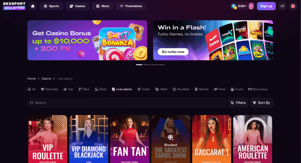 dexsport-live-casino